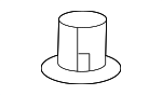 9046717026A0 - Body: Under Cover Grommet for Toyota Image