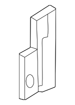 992807441OK1 - Body: Tow Bracket Cover for Porsche Image