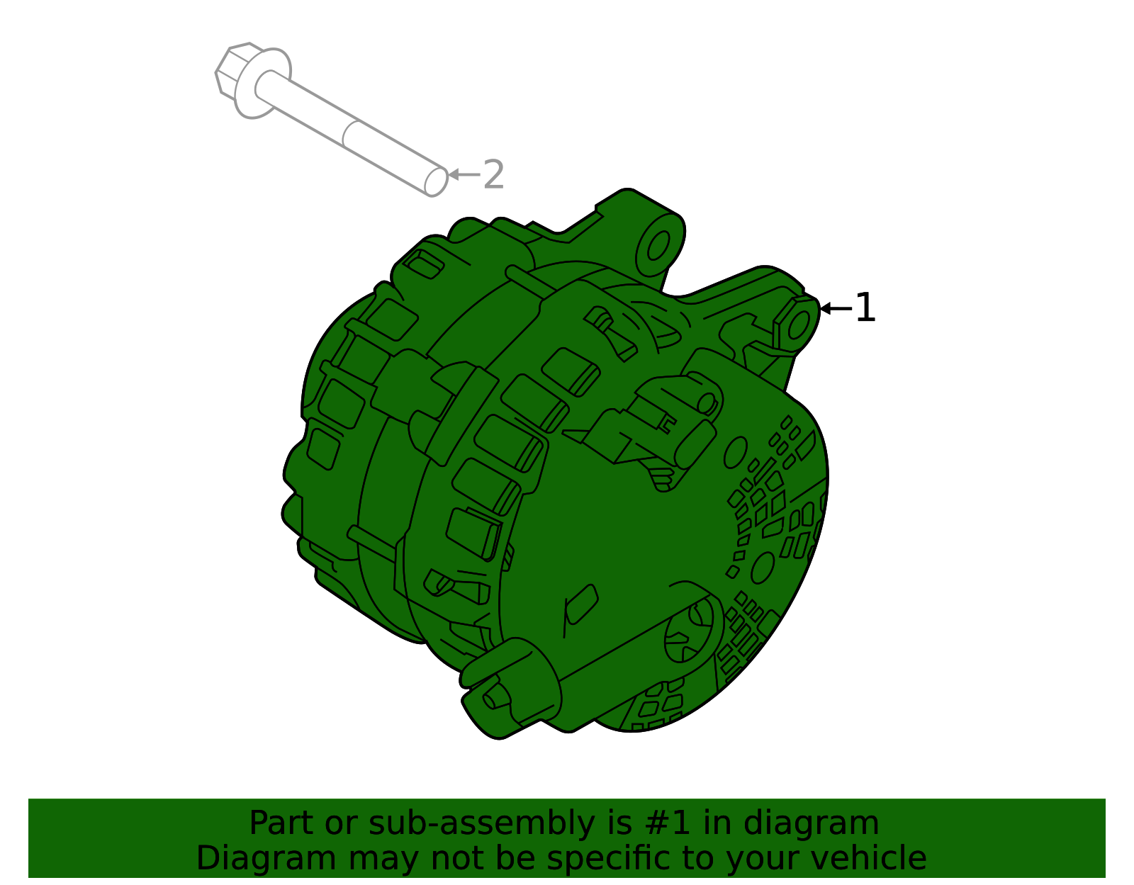 2021-2023 Land Rover Range Rover Evoque Alternator LR190224 | OEM Parts ...