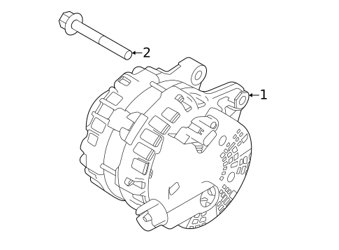Alternator for 2020 Land Rover Range Rover Evoque #0