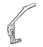 6113106180 - Body: Hinge Pillar for Toyota Image image