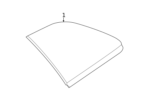 Glass & Hardware for 2012 Ford Edge #0