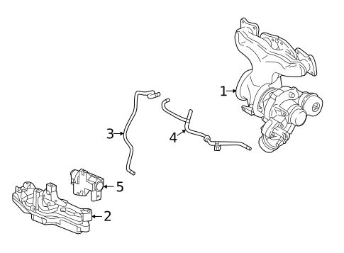 Turbo Charger for 2018 Volvo V60 #0