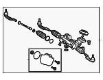 2474607302 - Steering: Steering Gear for Mercedes-Benz Image