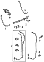 5862040950 - : Return Pipe for Isuzu Image