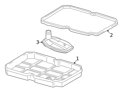 Transmission Components for 2013 Mercedes-Benz E350 #0
