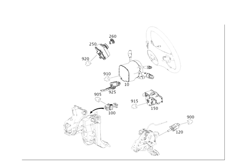 Switch for 2017 Mercedes-Benz CLS63 AMG S #0