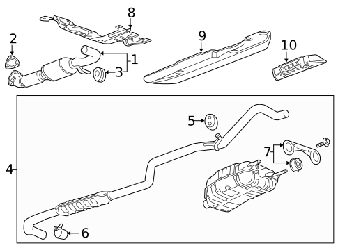 Exhaust Components for 2014 Cadillac ELR #0