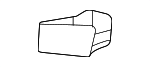 3QF819422A - HVAC: HVAC Heater Core Case Cover for Volkswagen Image