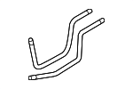 3QF819857B - HVAC: HVAC Heater Hose Outlet Tube for Volkswagen Image