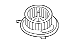 3QF819021C - HVAC: HVAC Blower Motor Assembly for Volkswagen Image