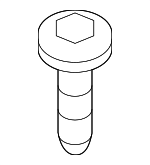 13627531817 - Engine: Air Cleaner Assembly Screw for BMW: 128i, 325i, 325xi, 328i, 328i xDrive, 328xi, 330i, 330xi, 335i, 335i xDrive, 530i, 530i xDrive, 540i xDrive, 550e xDrive, i5, iX, M5, X3, X4, X5, X6 Image