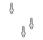 B25D56398 - Exhaust: Stud for Mazda: 3, 6, CX-3, CX-7, CX-9, MPV, MX-5 Miata Image