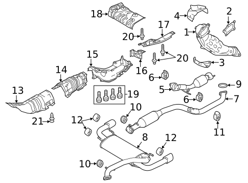 Exhaust Components for 2012 Mazda 3 #0