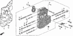24635P6H000 - Transmission - Automatic: SHAFT, CHANGE DETENT ARM for Acura Image