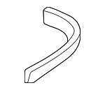 1E0807423GRU - Body: Molding for Volkswagen Image