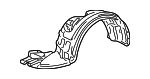 53875AC020 - Body: Fender Liner for Toyota Image