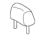 7191001130B1 - Body: Headrest for Toyota: Matrix Image
