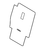 LR146813 - Body: Carpet Trim for Land Rover: Defender 110, Defender 130, Defender 90 Image