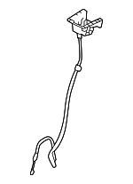 LR090606 - Body: Release Cable for Land Rover: Defender 110, Defender 130, Defender 90, Discovery Image