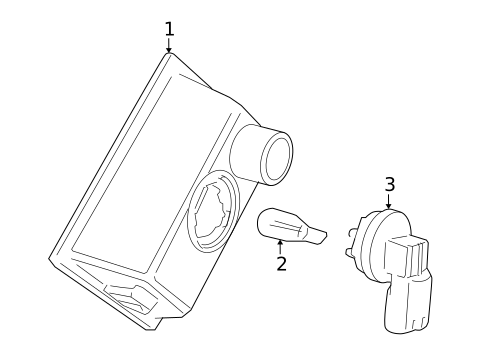 License Lamps for 2010 Land Rover LR4 #0
