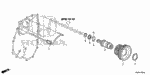 22750RXH010 - Transmission - Automatic: PIPE, LUBRICATION for Honda Image