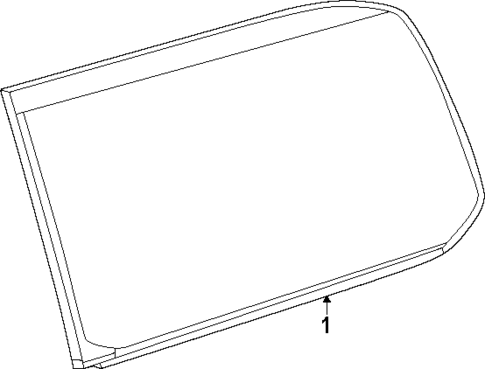 Glass & Hardware for 2024 Toyota Land Cruiser #0