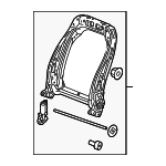 13260627 - Body: Seat Back Frame for GM Image