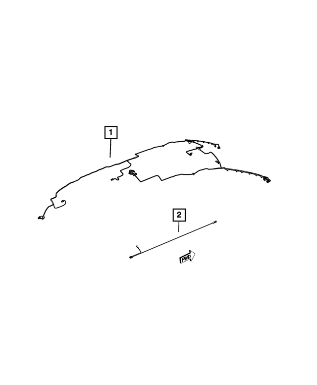 68435928AB - Electrical: Header Wiring for Mopar Image