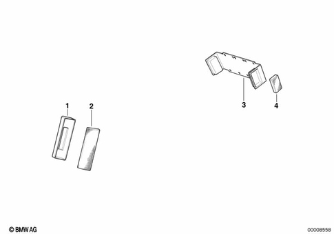 Turn Signals, Front for 1996 BMW-Motorrad R 1100 R #1
