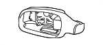 9203553 - : 1999 2000 Volvo S80 - Mirror Housing for Volvo: S80 Image