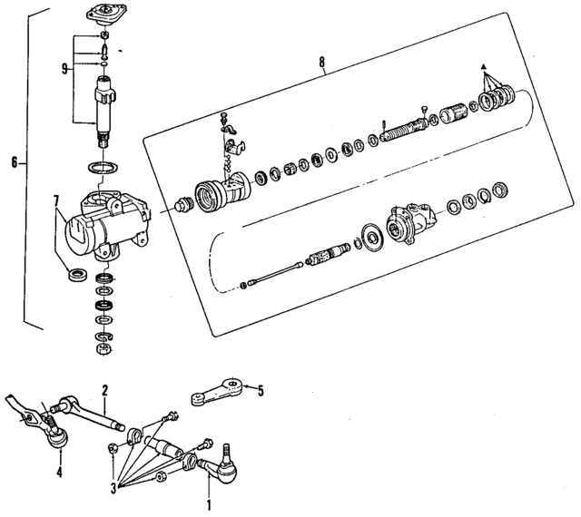 E6TZ3590A - Steering: Steering Pitman Arm for Ford: Bronco II, Explorer Image