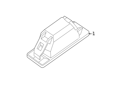 License Lamps for 2017 INFINITI QX30 #0
