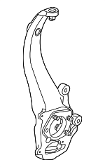 C2C39509 - : Knuckle for Jaguar: S-Type, Super V8, Vanden Plas, XJ8, XJR, XK, XKR Image