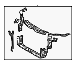 5321007050 - Body: Radiator Support for Toyota Image image