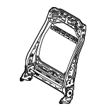 CV6Z5861018C - Body: Seat Back Frame for FORD Image