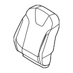 H1EZ5864416GB - Body: Seat Back Cover for FORD Image
