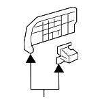 81649THRA01ZA - Body: Inner Trim for Honda: Odyssey Image