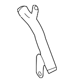 4E0121398F - Cooling System: Pipe for Audi Image