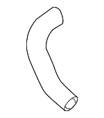 4E0121052A - Cooling System: Hose for Audi Image