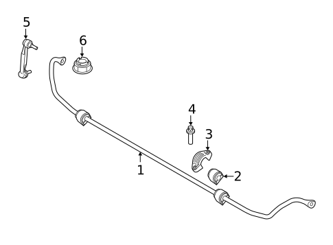 Stabilizer Bar & Components for 2024 BMW 430i xDrive #0