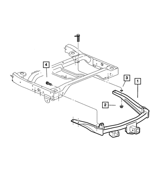 Trailer Tow for 2004 Dodge Dakota #0