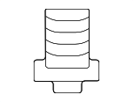 53452AK010 - Body: Hood Lift Support Stud for Toyota Image