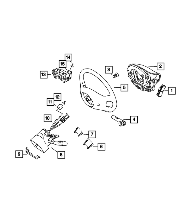 68010423AA - Restraints: Driver Air Bag for Mopar Image