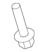 90163S5A000 - Engine: Support Bracket Bolt for Honda: CR-Z, Fit, Insight, Odyssey, Passport, Ridgeline Image