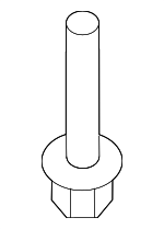 90165TK8A00 - Suspension: Stay Bracket Bolt for Honda: Odyssey, Passport, Pilot, Ridgeline Image
