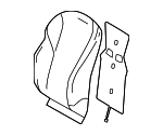 7140248070C0 - Body: Seat Back Assembly for Lexus: RX350, RX500h Image