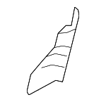 87374JM00B - Body: Hinge Cover for Nissan Image