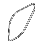 83110D4000 - Body: Weather-strip On Body for Kia: Optima Image