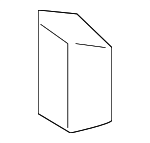 82134D1000 - Body: Door Weather-strip Retainer Clip for Kia: Cadenza, Niro, Niro EV, Optima, Seltos, Sportage Image